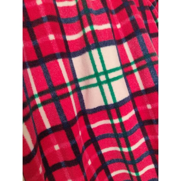 Gymboree Plaid Holiday Night Gown Long Sleeve Ruffle Pajama Dress Size 2T - Picture 2 of 9
